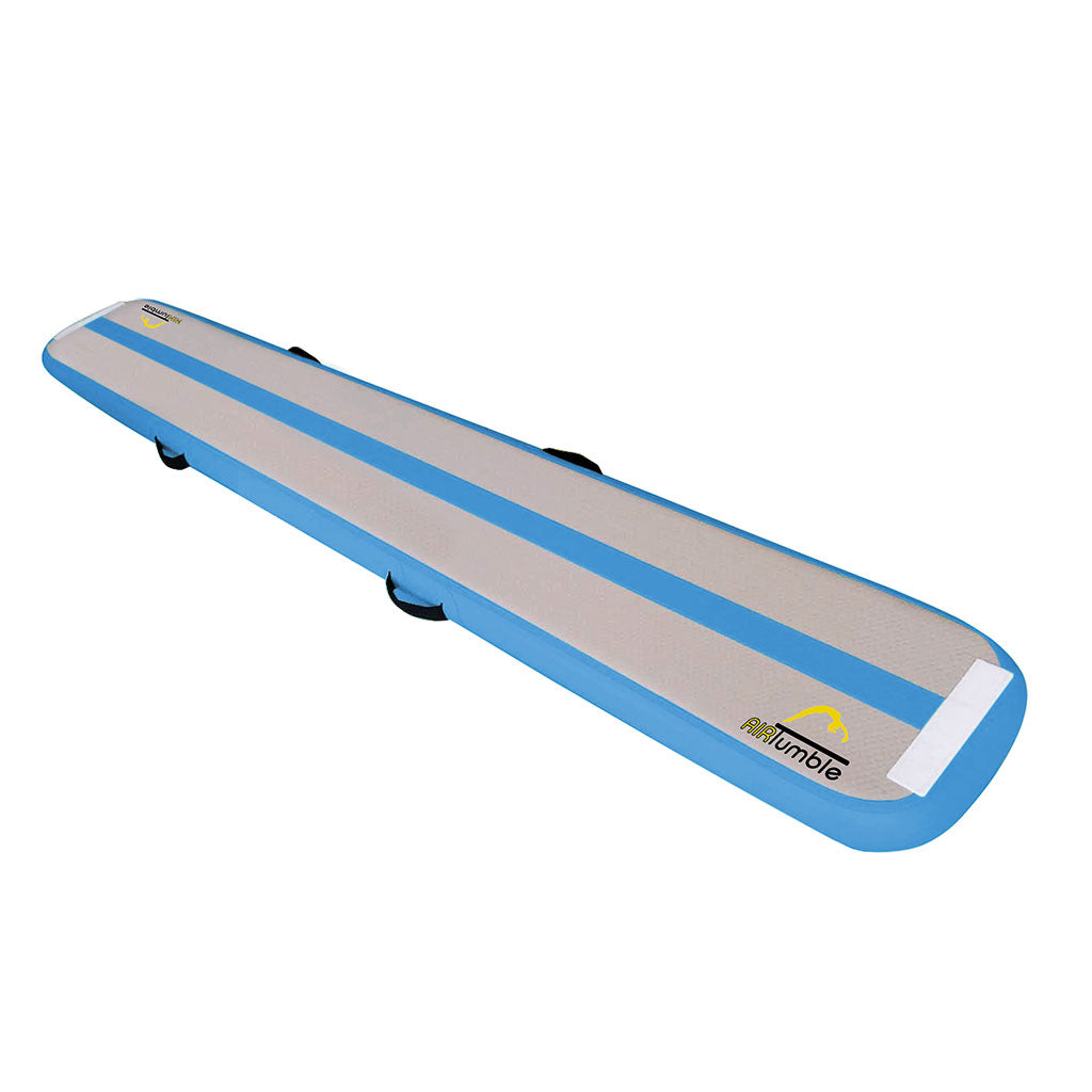 Blue AirTumble AirBeam inflatable gymnastics beam, 3m x 40cm x 10cm, beam only