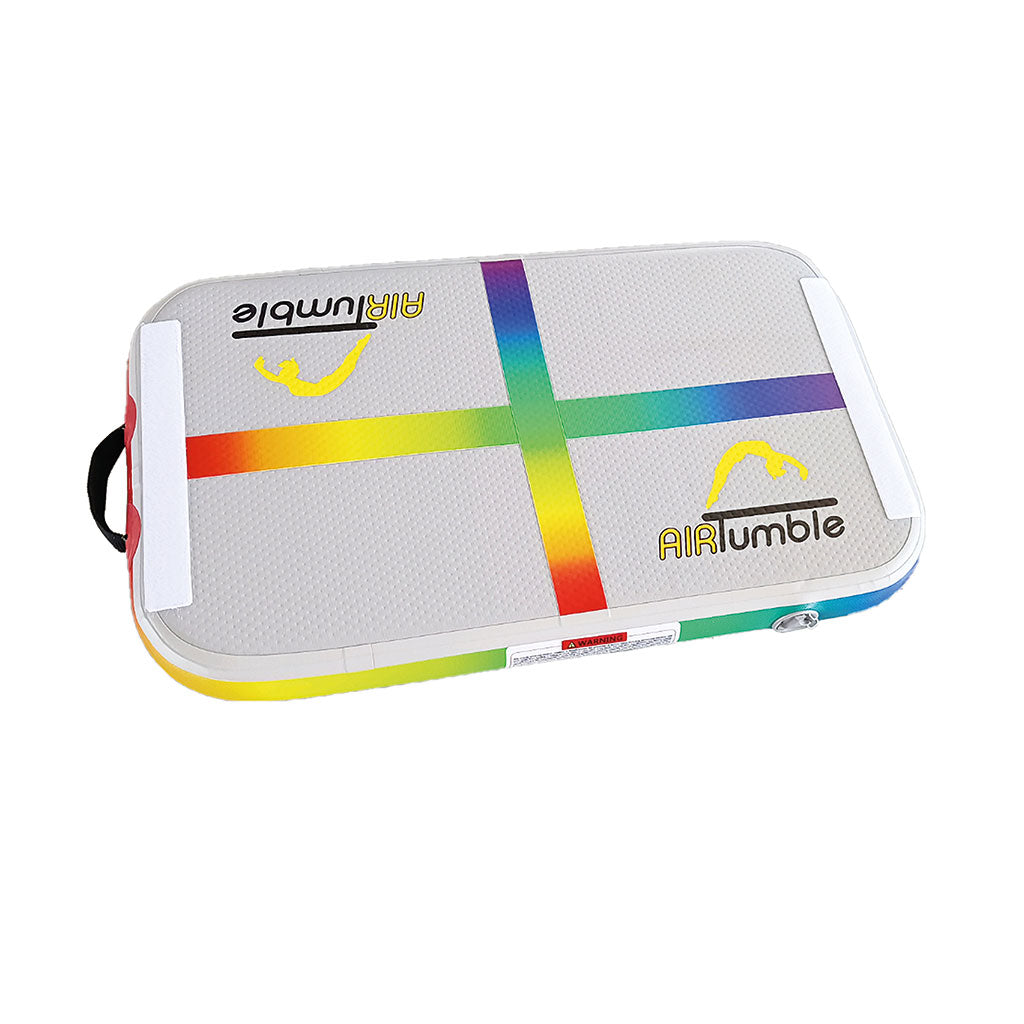 Rainbow AirTumble AirBoard inflatable gymnastics platform, 100cm x 60cm x 10cm, board only