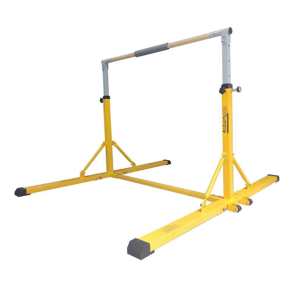 AIRTUMBLE FOLDING GYMNASTICS BARS WITH MAT