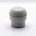 WHITE RUBBER BUTTON