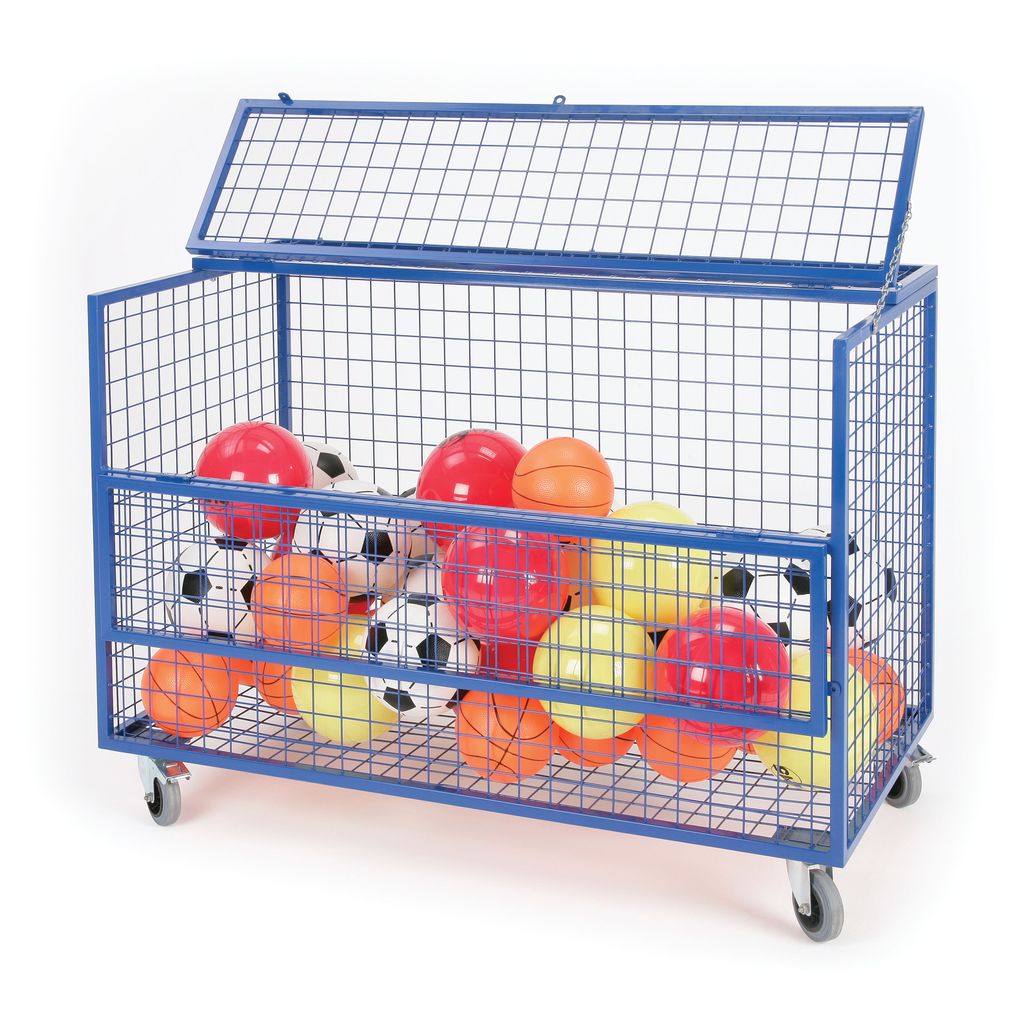 MESH STORAGE TROLLEY