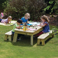 MILLHOUSE RECTANGULAR TABLE & BENCH SET