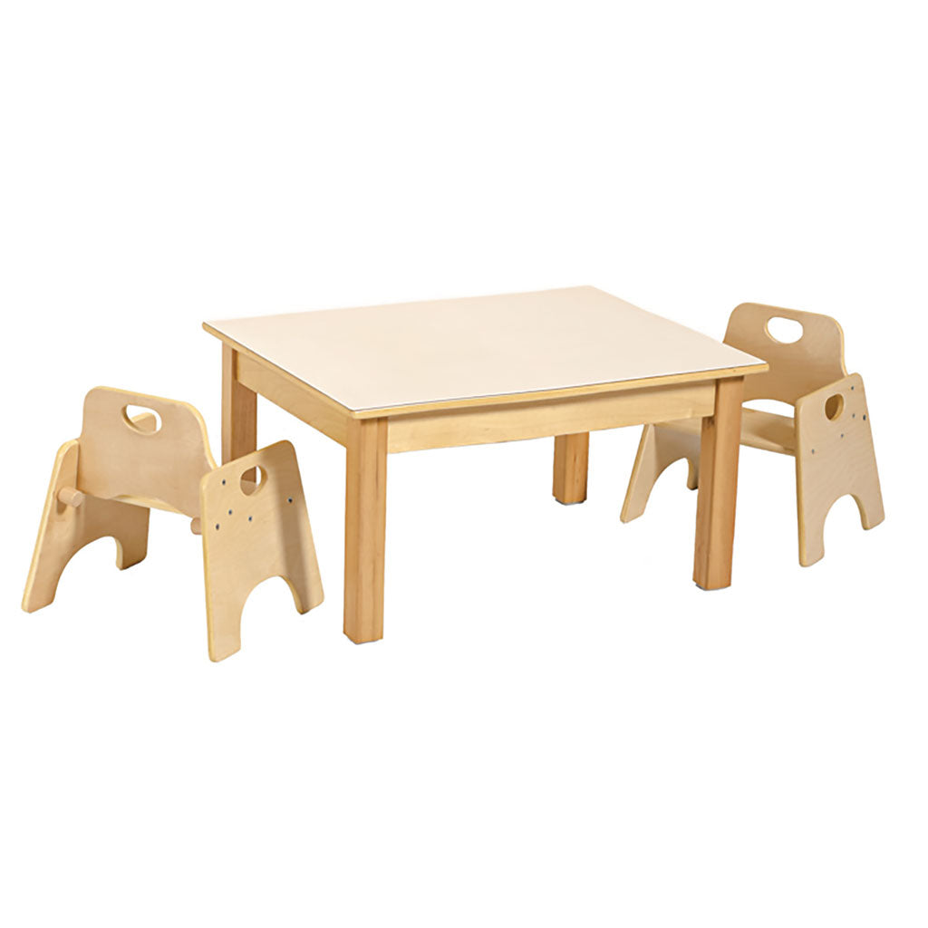 WHITE RECTANGULAR TABLE