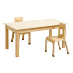 WHITE RECTANGULAR TABLE