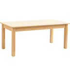 WHITE RECTANGULAR TABLE