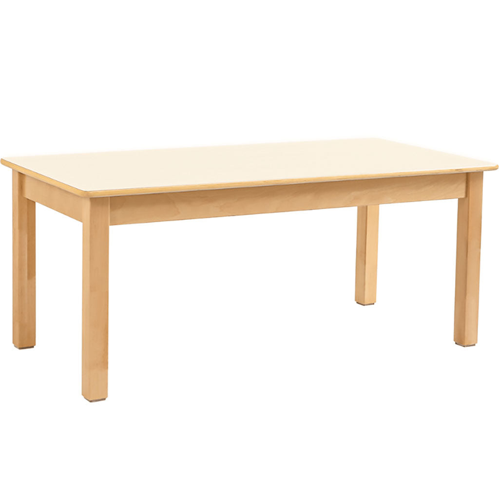 WHITE RECTANGULAR TABLE