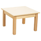 WHITE SQUARE TABLE