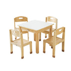WHITE SQUARE TABLE