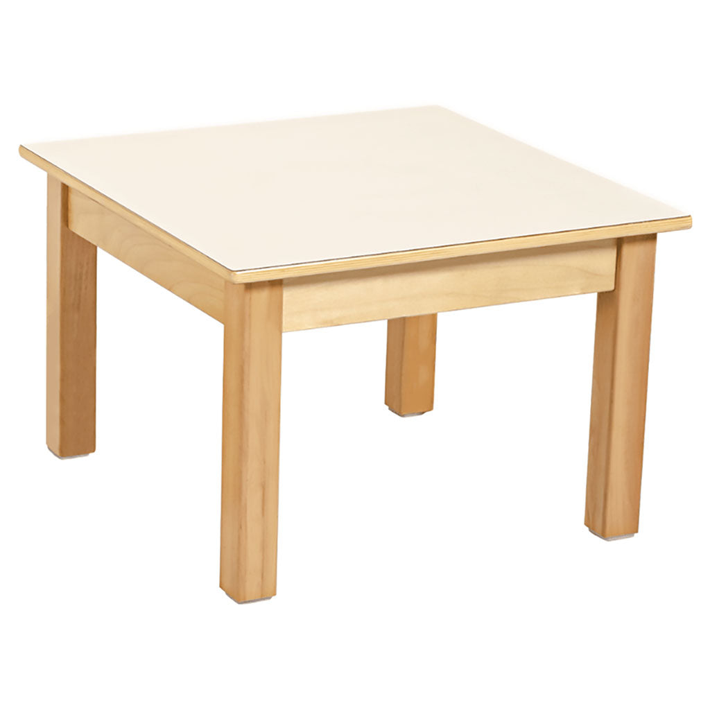 WHITE SQUARE TABLE
