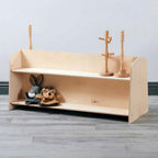 DOUBLE SIDED SHELF