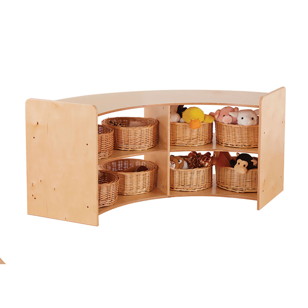 ROOKIE LARGE CURVE OPEN SHELVING UNIT