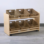 ROOKIE OPEN MOBILE BASKET SHELF