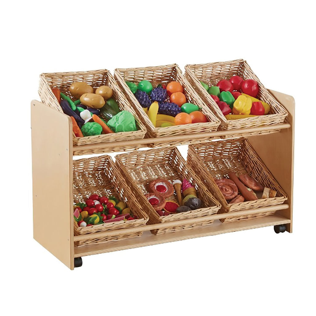 ROOKIE OPEN MOBILE BASKET SHELF
