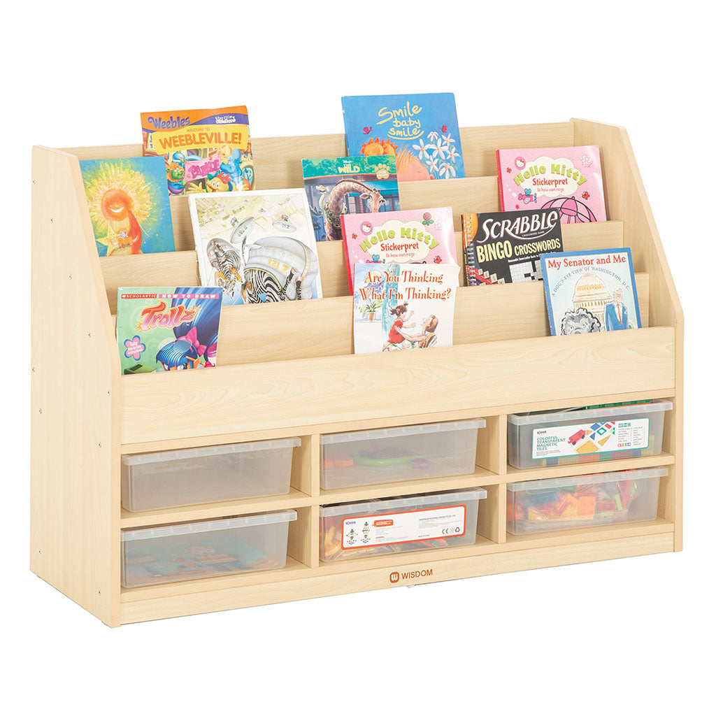 BOOK DISPLAY AND STORAGE UNIT