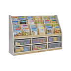 THRIFTY BOOK STORAGE WITH TRAYS