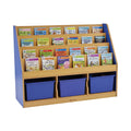 MILAN TIERED BOOKCASE WITH TRAYS