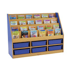 MILAN TIERED BOOKCASE WITH TRAYS