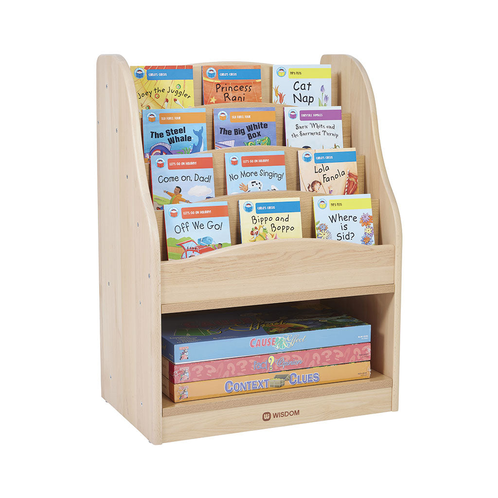 BEECHWOOD BOOK DISPLAY AND STORAGE