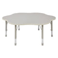 THRIFTY GREY HEIGHT ADJUSTABLE FLOWER TABLE