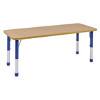 MILAN BLUE RECTANGLE TABLE