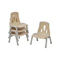 THRIFTY GREY CLASSROOM CHAIRS