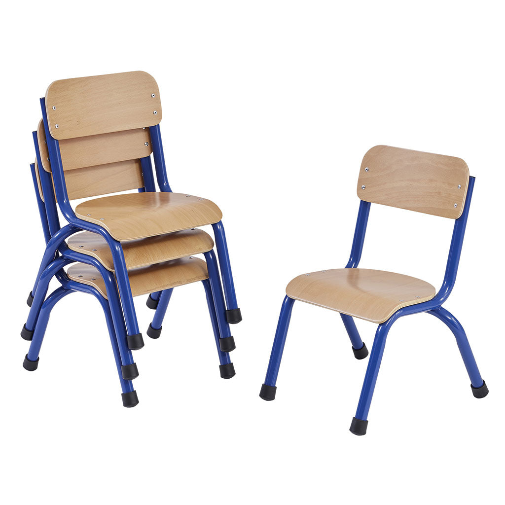 MILAN BLUE CLASSROOM CHAIRS