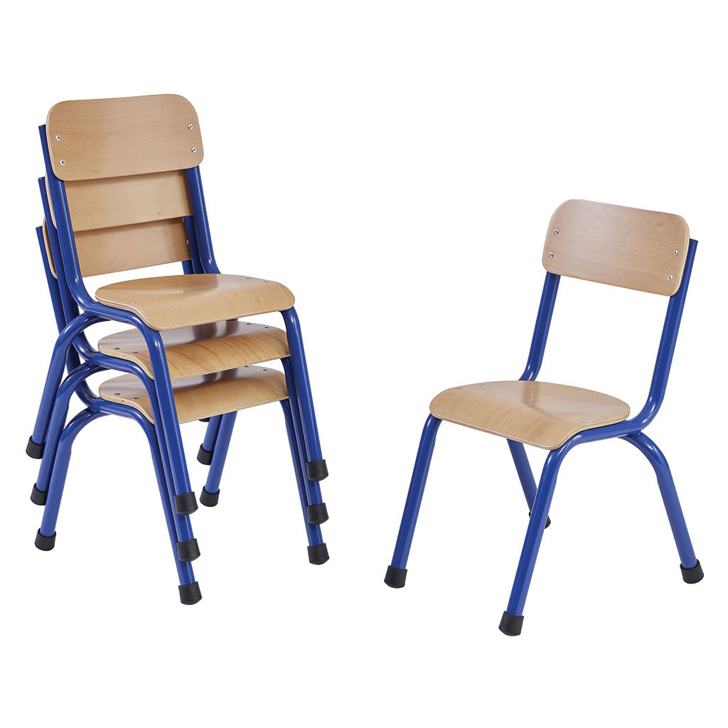 MILAN BLUE CLASSROOM CHAIRS