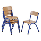 MILAN BLUE CLASSROOM CHAIRS