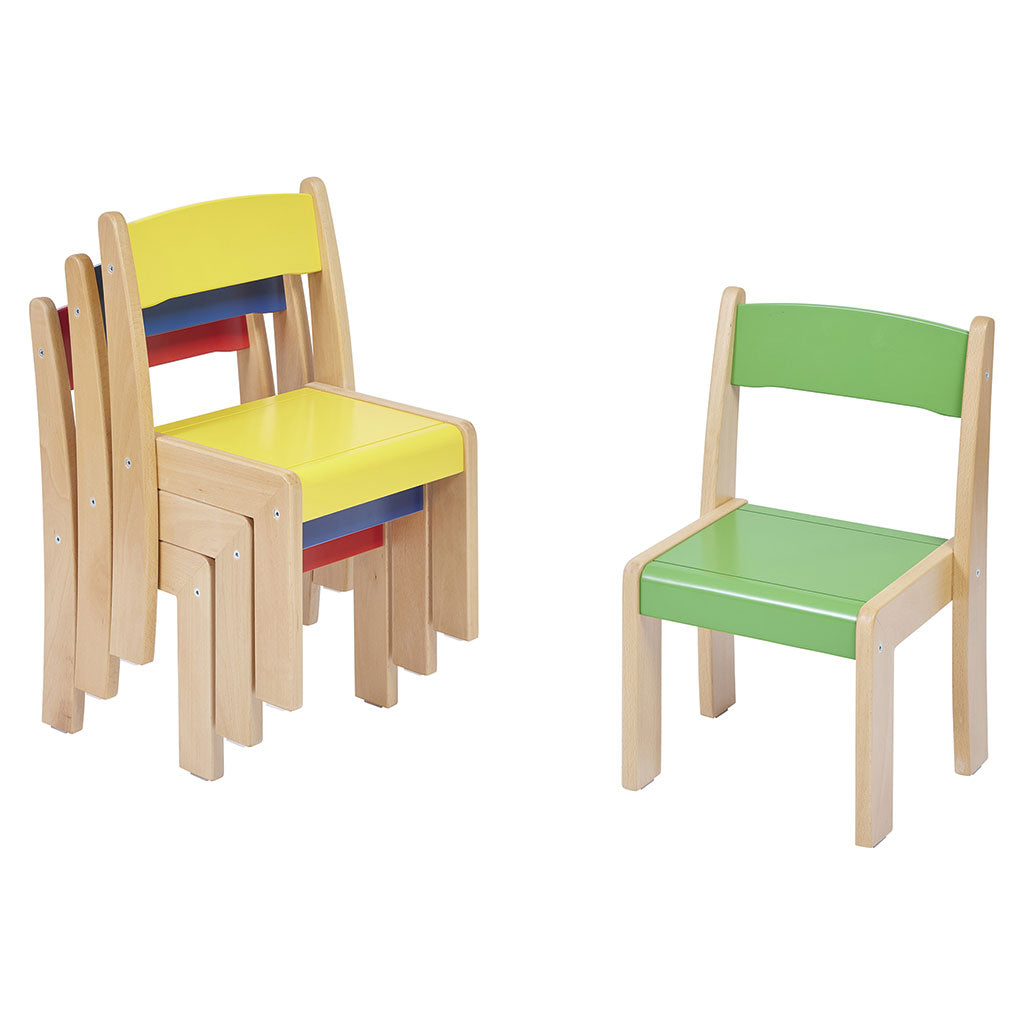 MIXED STACKING CHAIRS