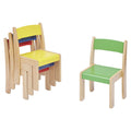 MIXED STACKING CHAIRS
