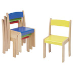 MIXED STACKING CHAIRS
