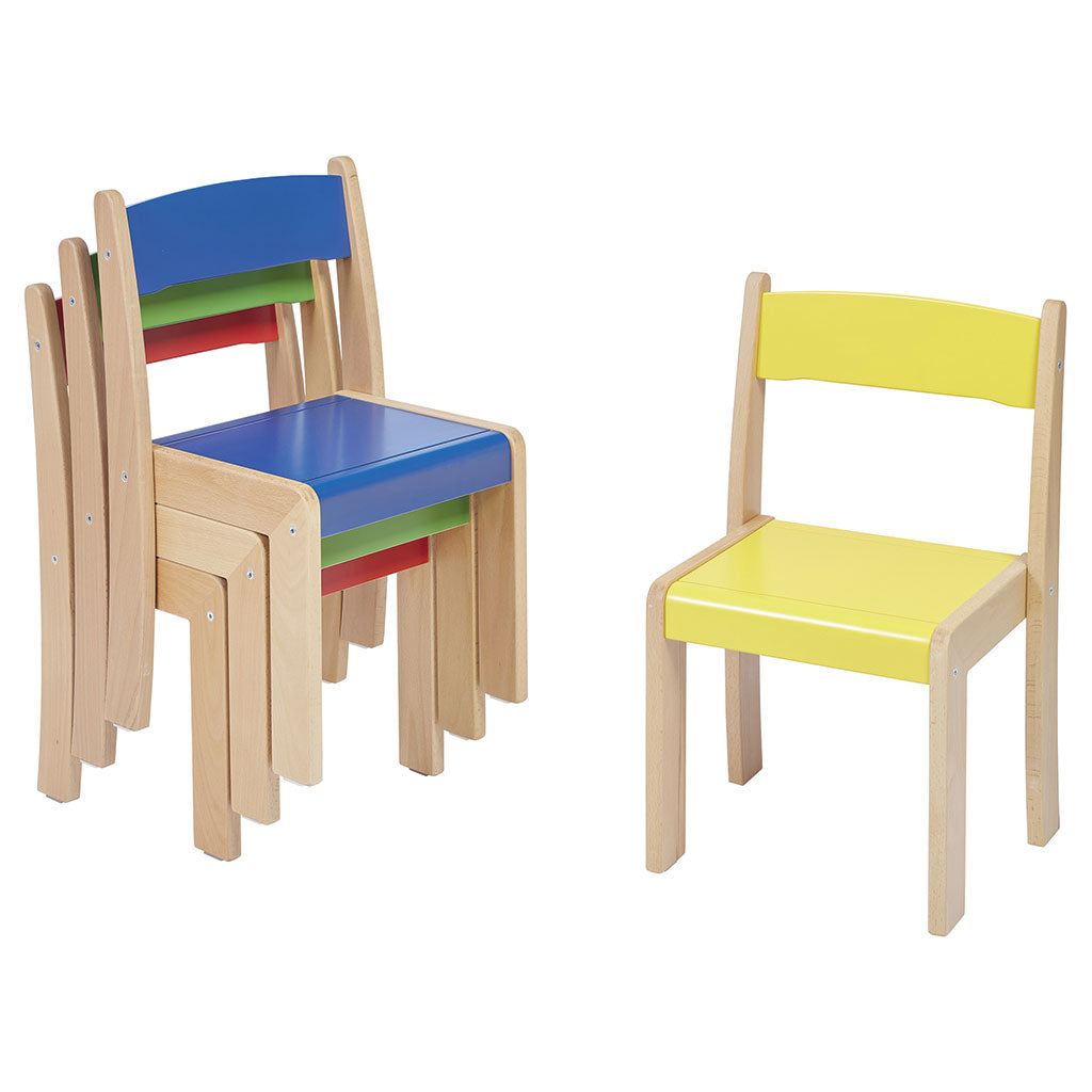 MIXED STACKING CHAIRS