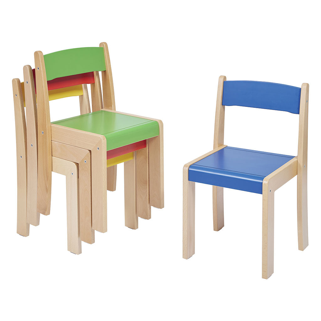MIXED STACKING CHAIRS