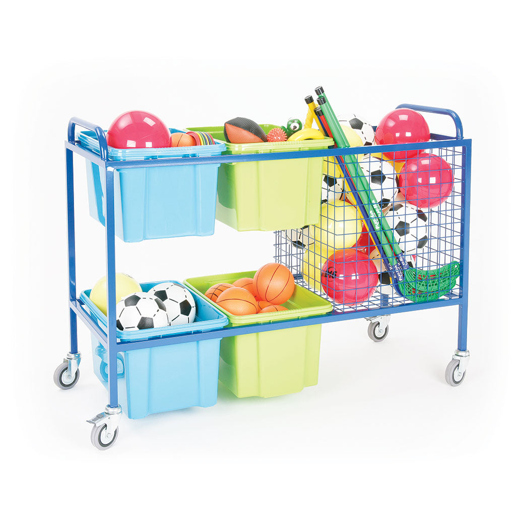 LARGE EQUIPMENT STORAGE TROLLEY