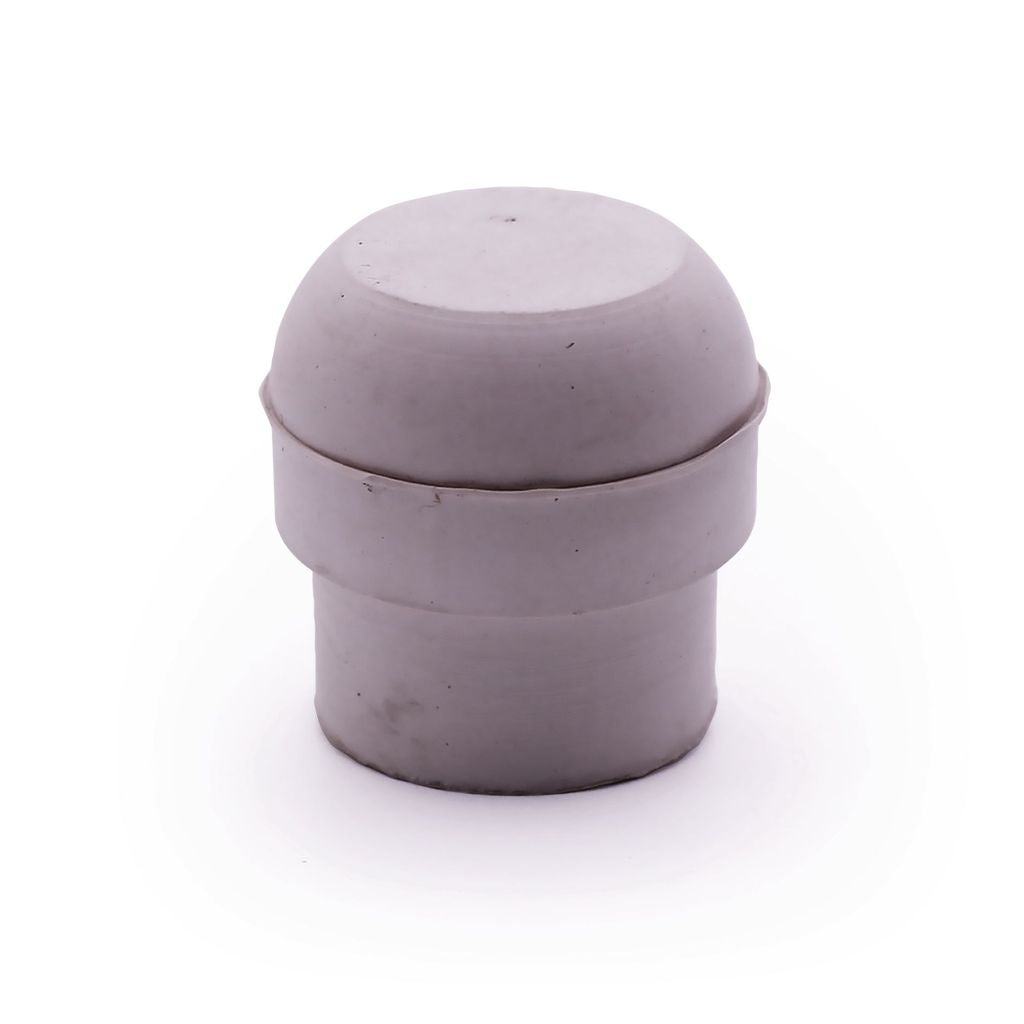 WHITE RUBBER BUTTON
